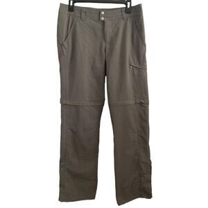 Columbia Pants Womens 8 Titanium Cargo Taupe Gray